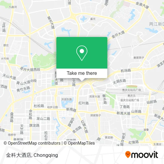 金科大酒店 map