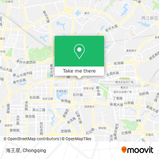 海王星 map