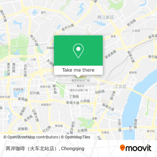 两岸咖啡（火车北站店） map