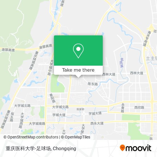 重庆医科大学-足球场 map