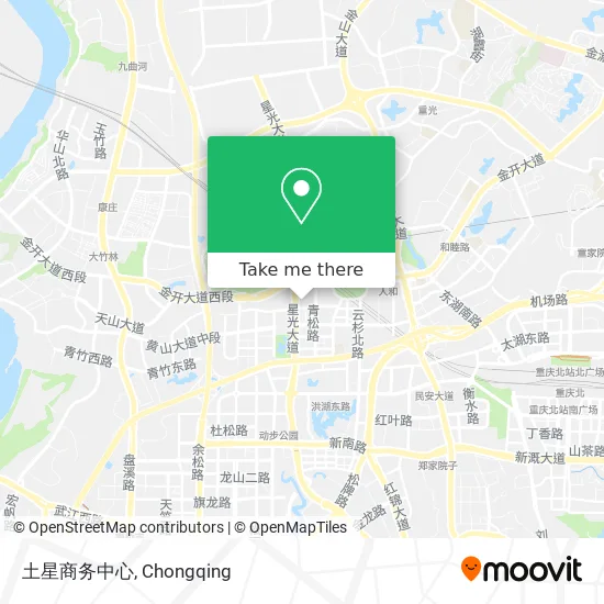 土星商务中心 map