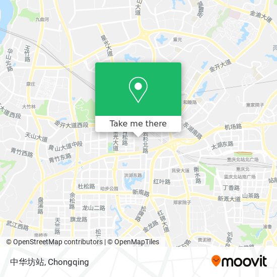 中华坊站 map