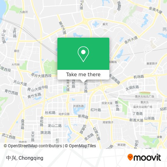 中兴 map