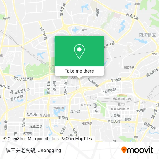 镇三关老火锅 map