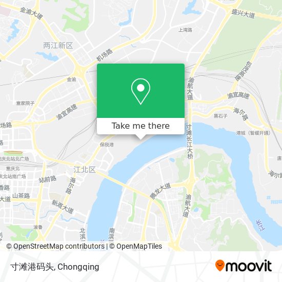 寸滩港码头 map