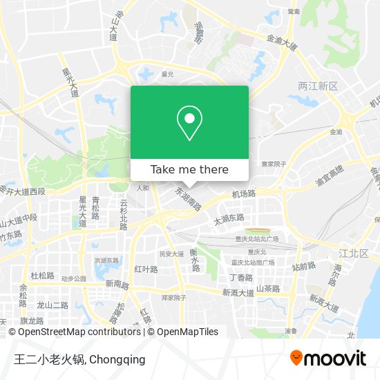 王二小老火锅 map