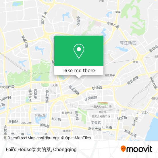 Faii's House泰太的菜 map