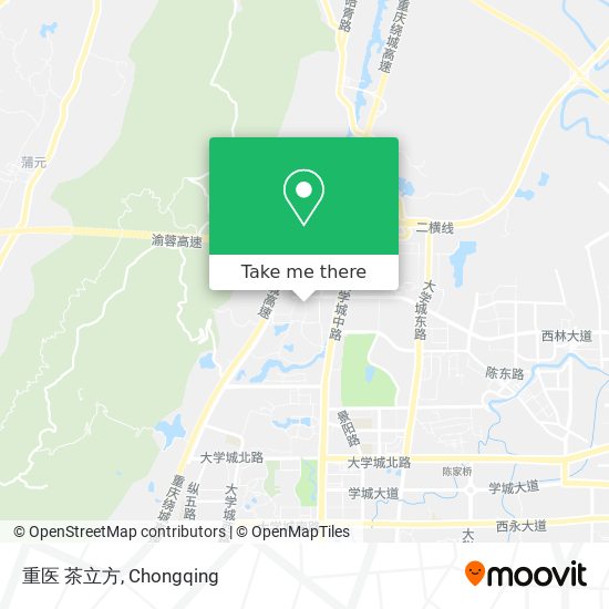 重医 茶立方 map