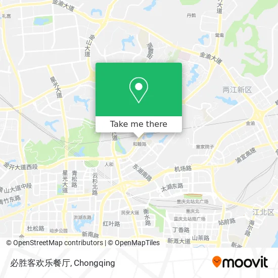 必胜客欢乐餐厅 map
