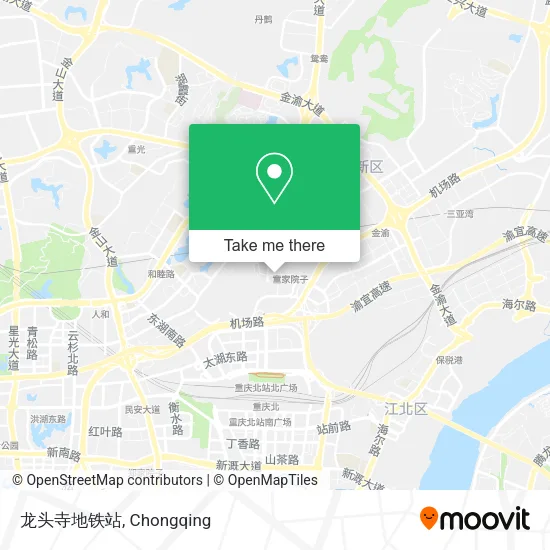 龙头寺地铁站 map