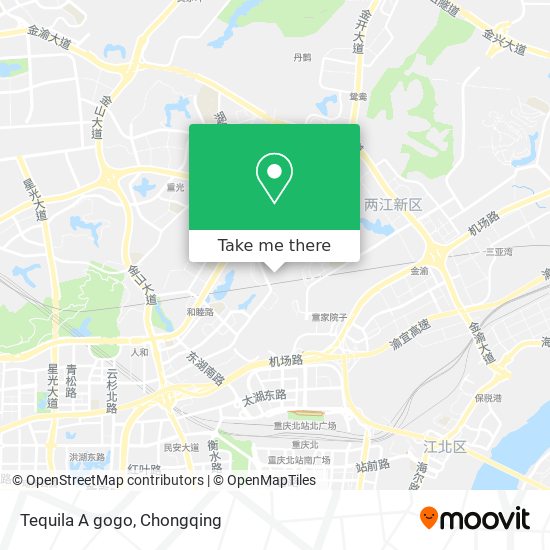 Tequila A gogo map