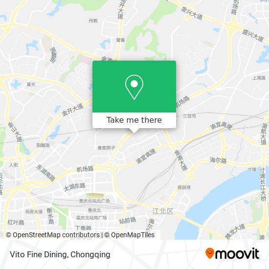 Vito Fine Dining map
