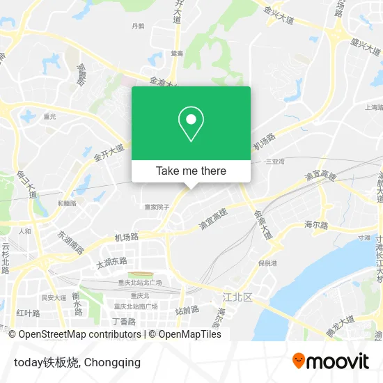today铁板烧 map