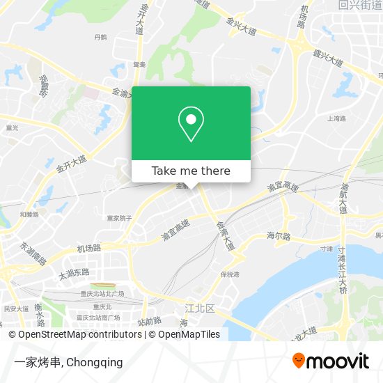一家烤串 map