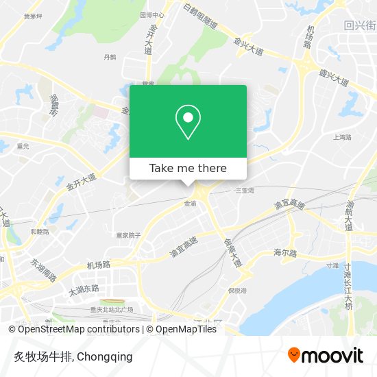 炙牧场牛排 map