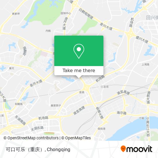 可口可乐（重庆） map
