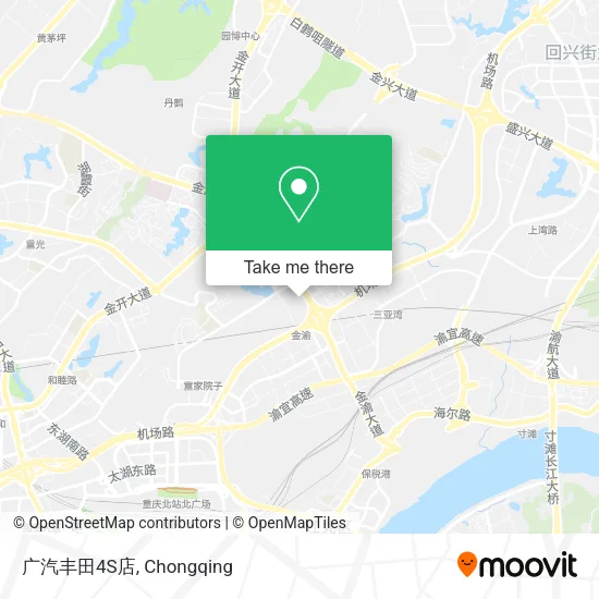 广汽丰田4S店 map