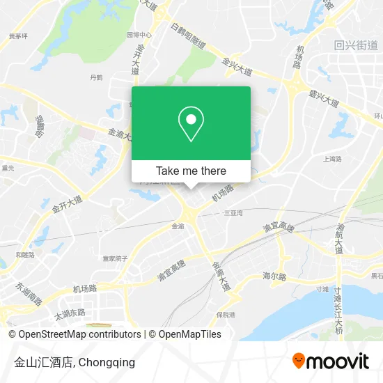 金山汇酒店 map