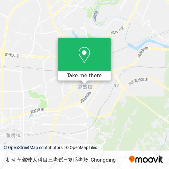 机动车驾驶人科目三考试—复盛考场 map