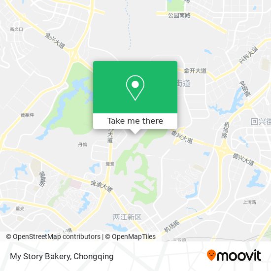 My Story Bakery map