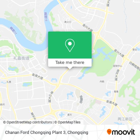 Chanan Ford Chongqing Plant 3 map
