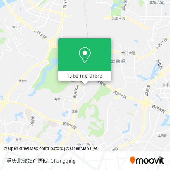 重庆北部妇产医院 map