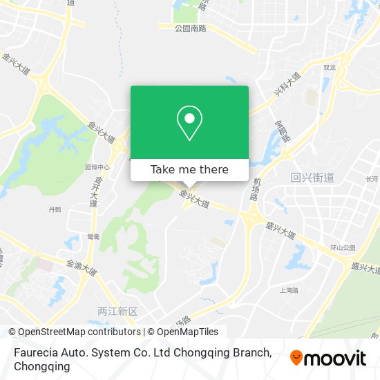 Faurecia Auto. System Co. Ltd Chongqing Branch map