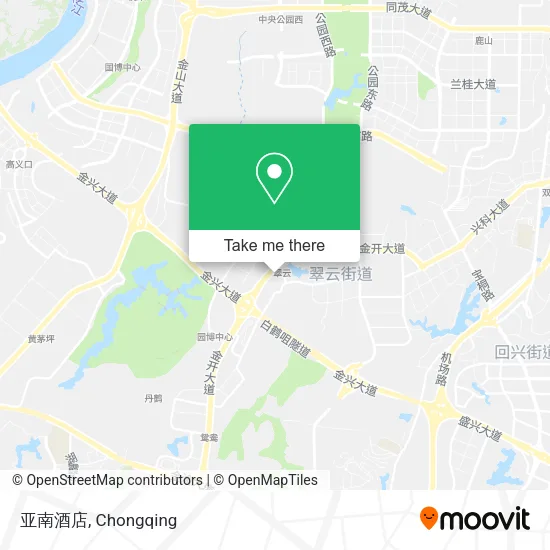 亚南酒店 map