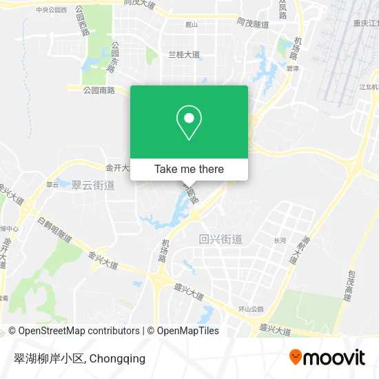 翠湖柳岸小区 map