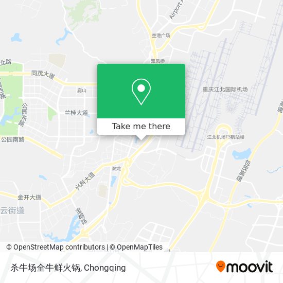杀牛场全牛鲜火锅 map