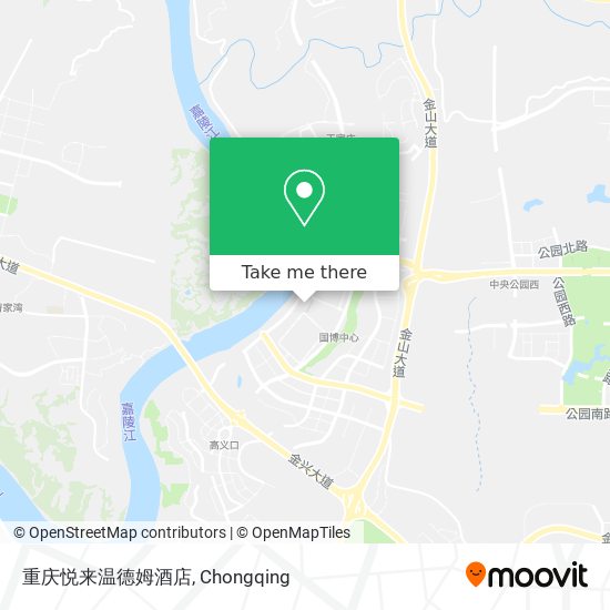 重庆悦来温德姆酒店 map