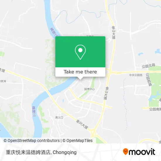 重庆悦来温德姆酒店 map
