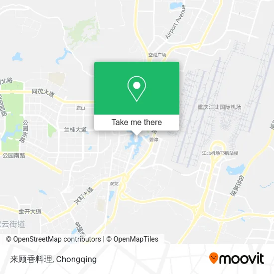 来顾香料理 map