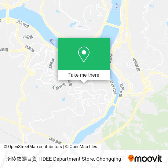 涪陵依蝶百貨 | IDEE Department Store map
