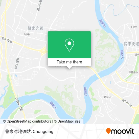 曹家湾地铁站 map