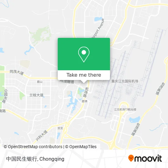 中国民生银行 map