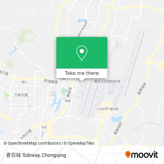 赛百味 Subway map