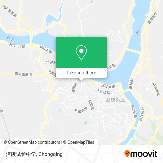 涪陵试验中学 map