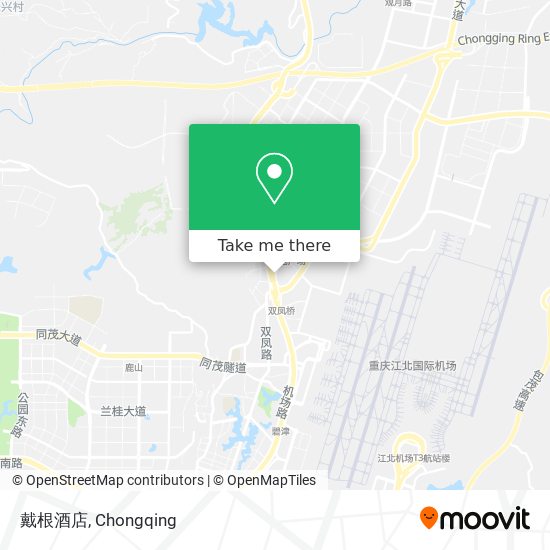 戴根酒店 map