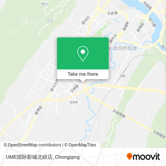 UME国际影城北碚店 map
