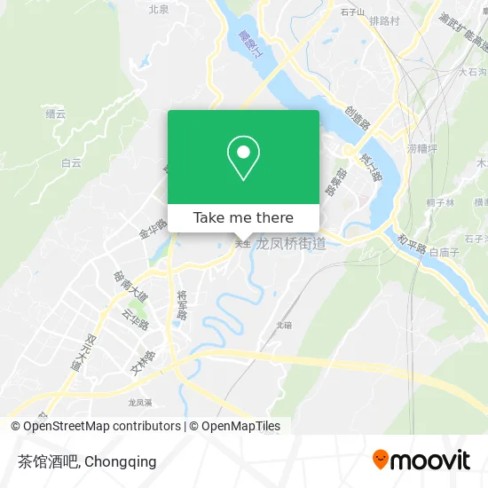 茶馆酒吧 map