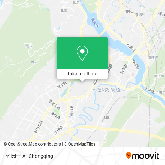 竹园一区 map