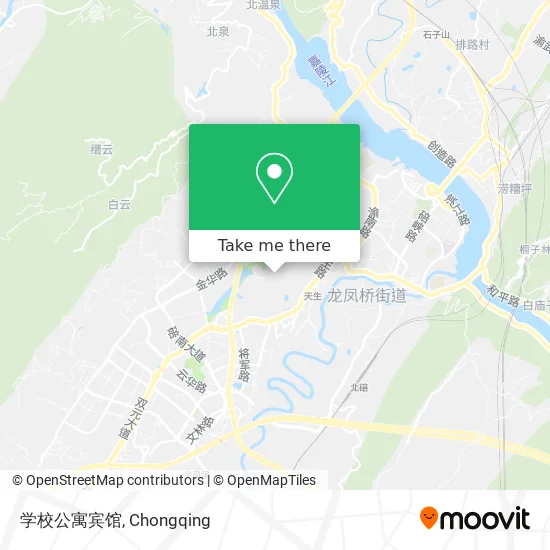 学校公寓宾馆 map