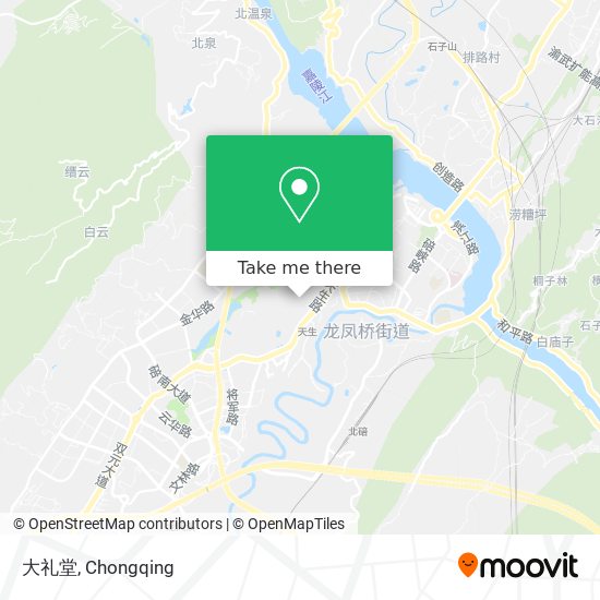 大礼堂 map