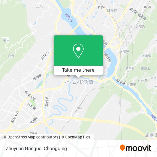 Zhuyuan Ganguo map