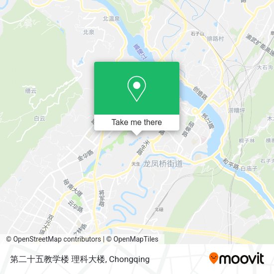 第二十五教学楼 理科大楼 map