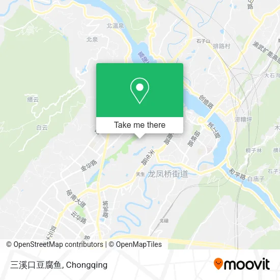 三溪口豆腐鱼 map