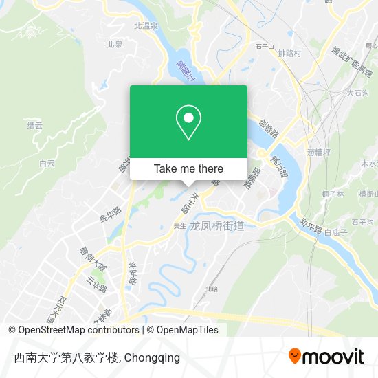 西南大学第八教学楼 map