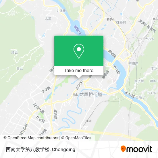 西南大学第八教学楼 map