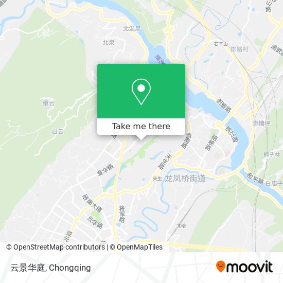 云景华庭 map